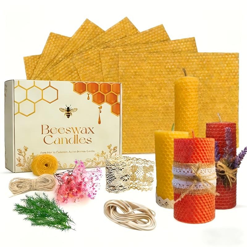 Beeswax Taper Candle - Nieograniczone wzory świec z 10 arkuszami