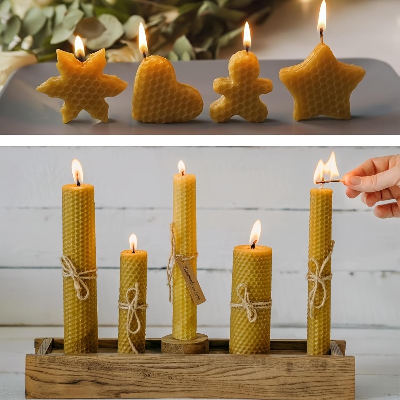 Nieograniczone wzory świec z 1 – Beeswax Taper Candle recenzja i cena