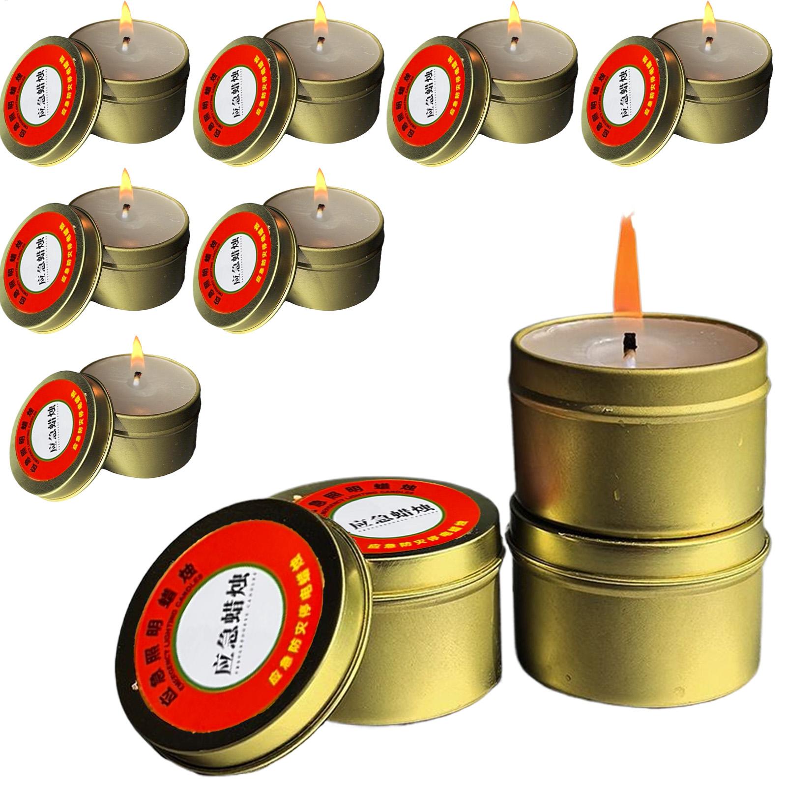 10 szt. Świece na wypadek brak – Beeswax Taper Candle recenzja i cena
