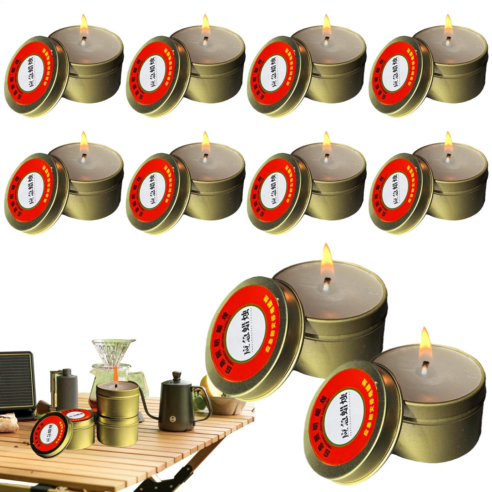 10 szt. Świece na wypadek brak – Beeswax Taper Candle recenzja i cena
