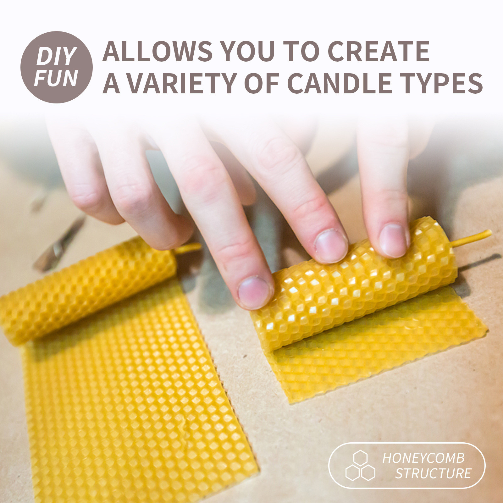 10/20/30 sztuk naturalne arkus – Beeswax Taper Candle recenzja i cena