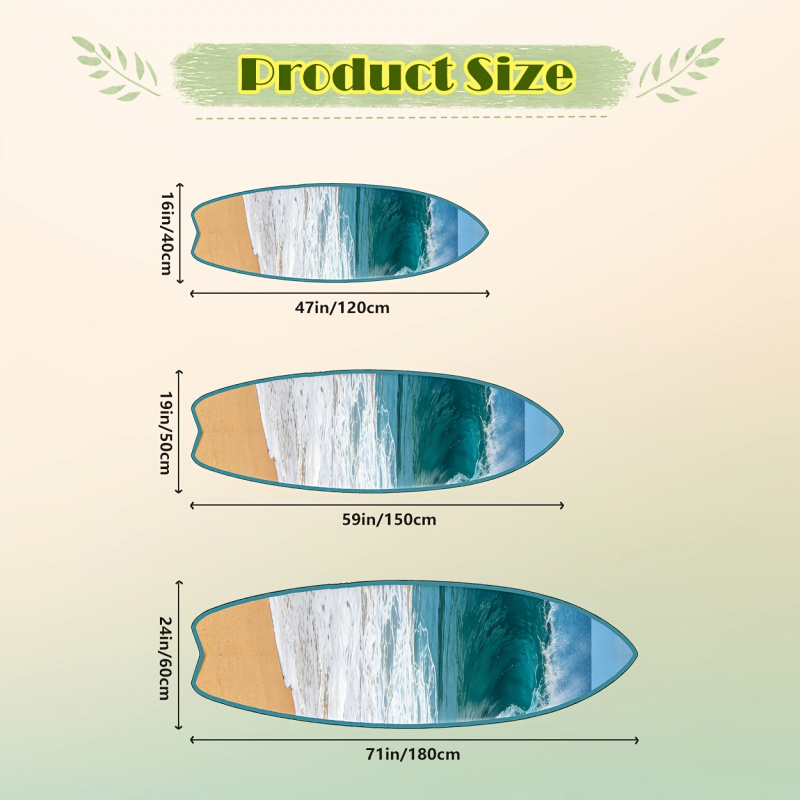 Dywan w kształcie deski surfin – Home Fragrance Ocean Breeze recenzja i cena