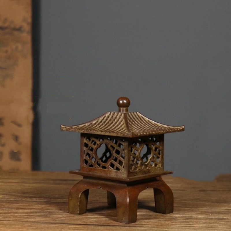 Antyczna miedziana ażurowa lam – Home Fragrance Lamp recenzja i cena