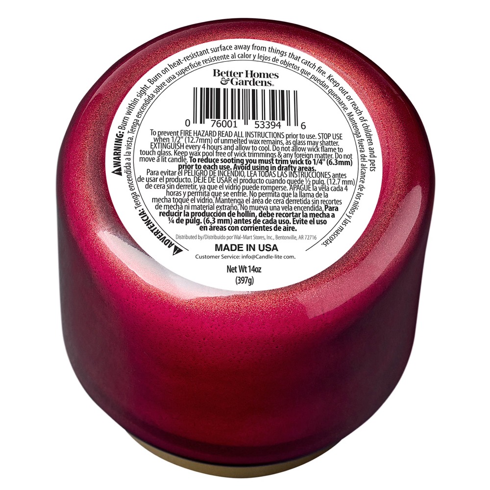 Czerwona świeca w szklanym sło – Home Fragrance Jar recenzja i cena