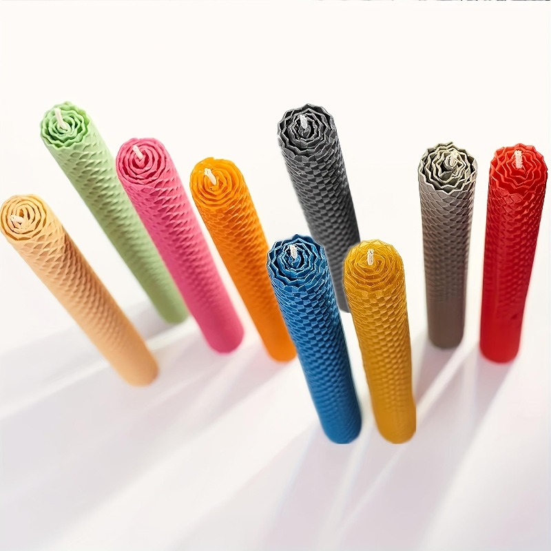 18/27 Wysokie świece stożkowe  – Beeswax Taper Candle recenzja i cena