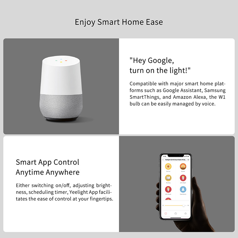 Yeelight GU10 W1 Inteligentna  – Yeelight Light Smart Bulb recenzja i cena