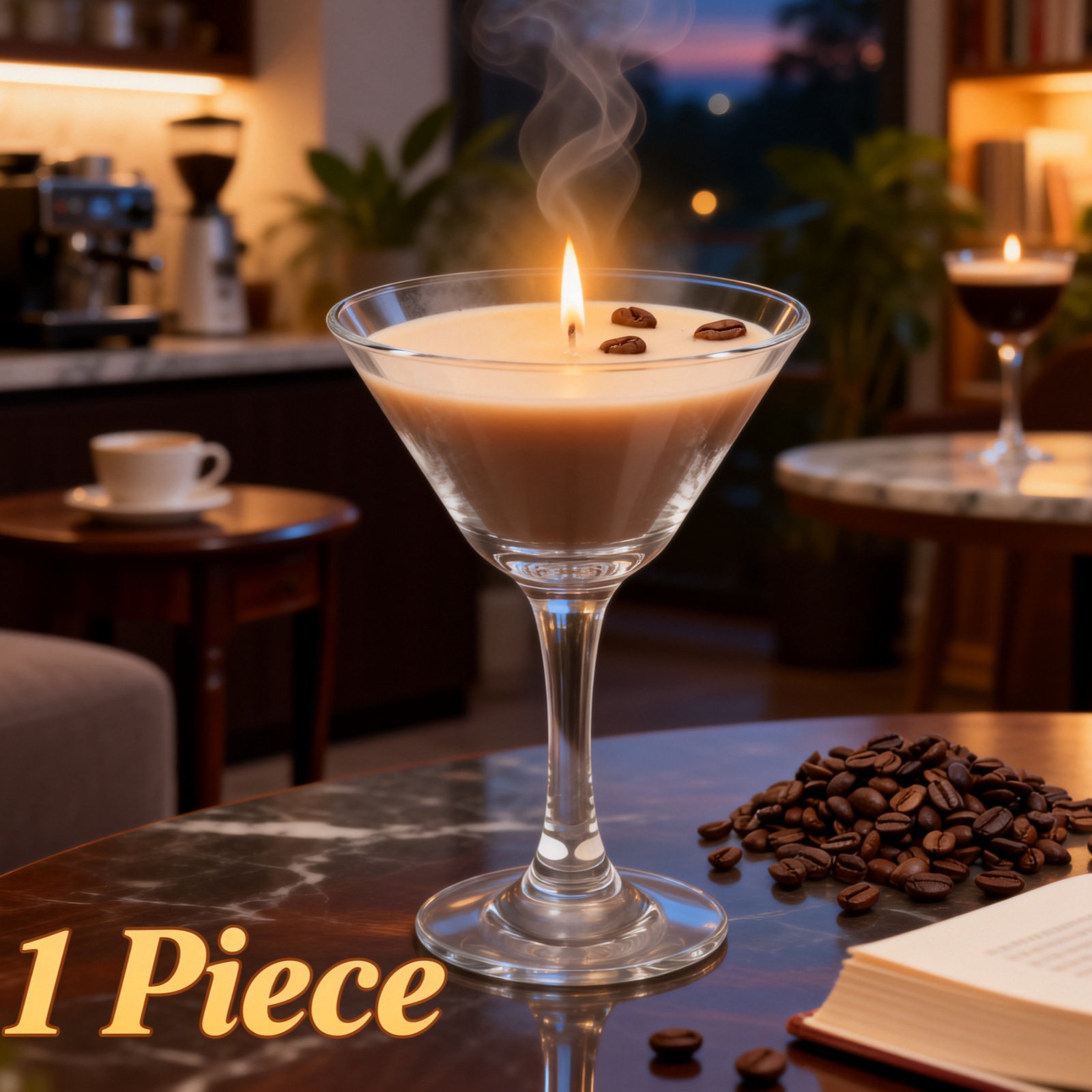 Świeca zapachowa Espresso Mart – Beeswax Taper Candle recenzja i cena